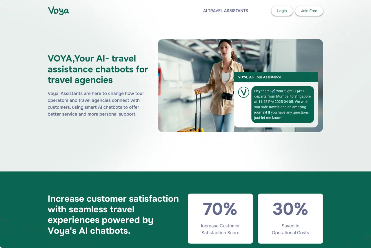 AskVoya — product screenshot