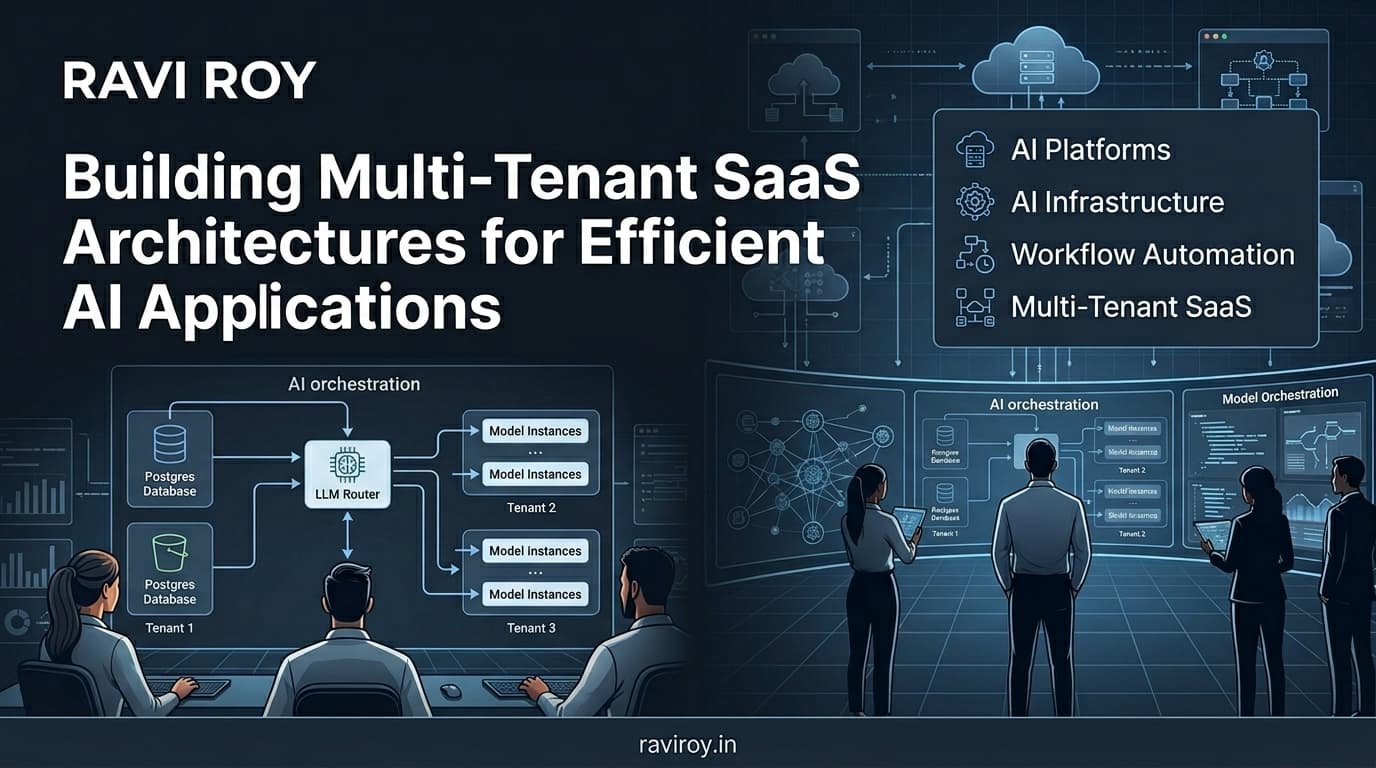 Building Multi-Tenant SaaS Architectures for Efficient AI Applications