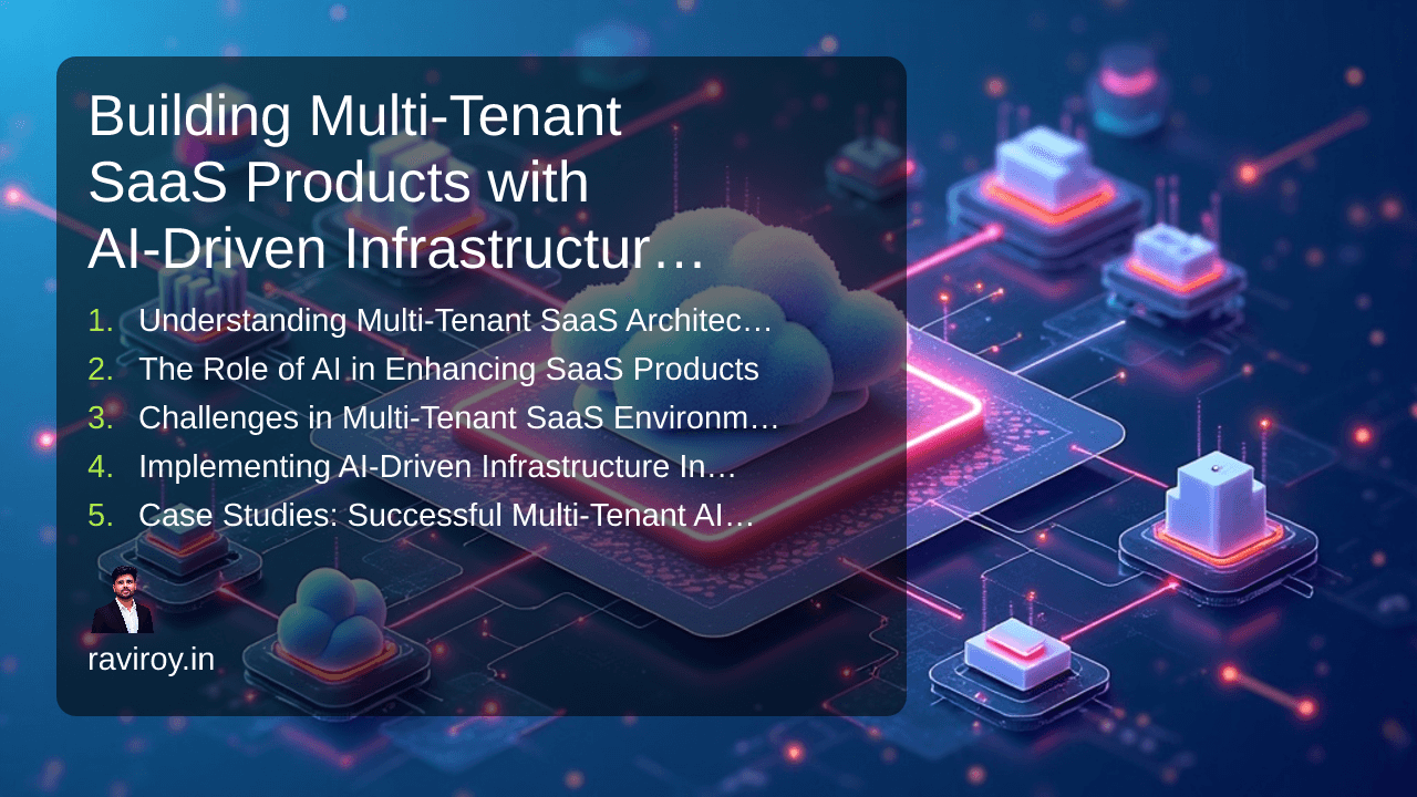 Building Multi-Tenant SaaS Products with AI-Driven Infrastructure Insights