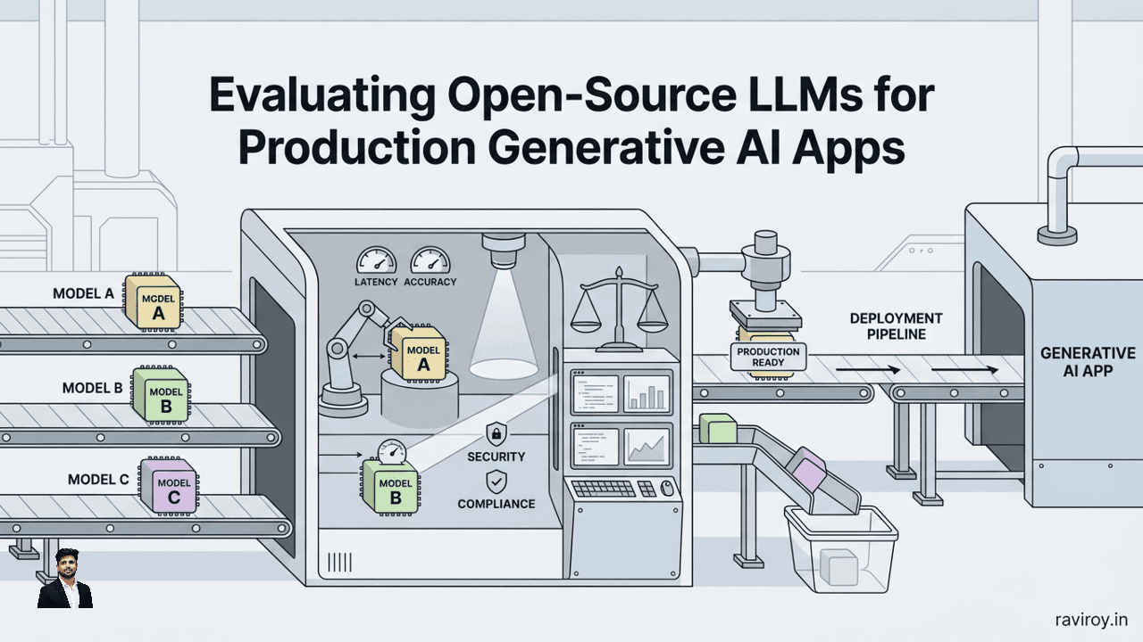 Evaluating Open-Source LLMs for Production Generative AI Apps