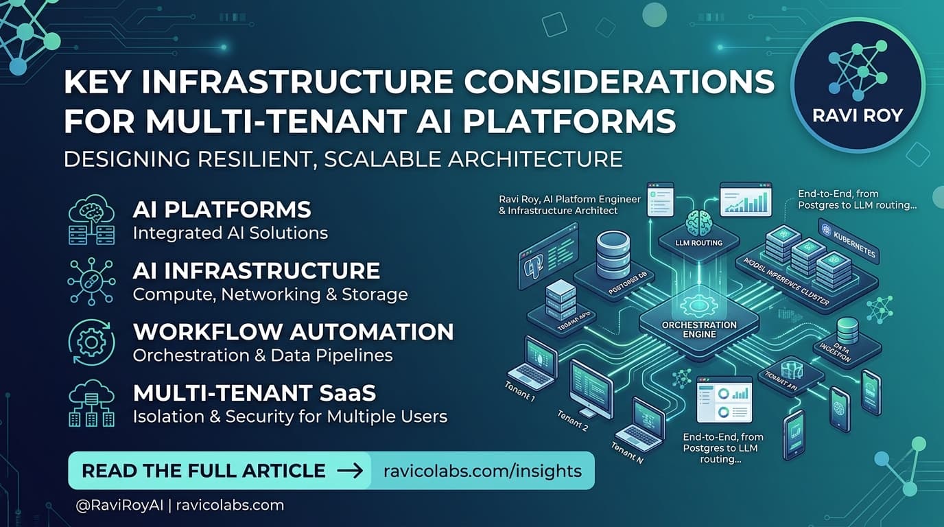 Key Infrastructure Considerations for Multi-Tenant AI Platforms