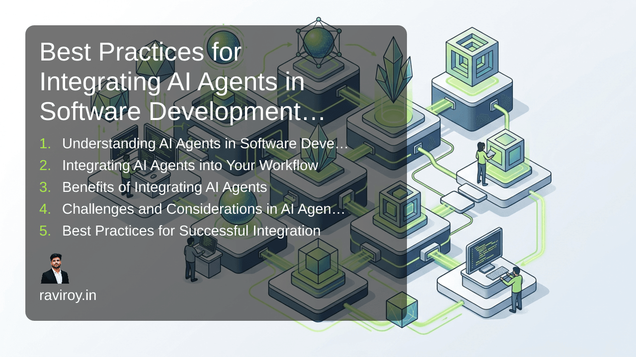 Best Practices for Integrating AI Agents in Software Development Workflows