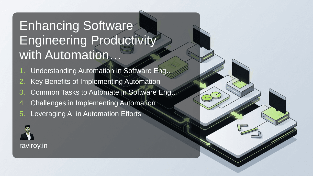 Enhancing Software Engineering Productivity with Automation Strategies