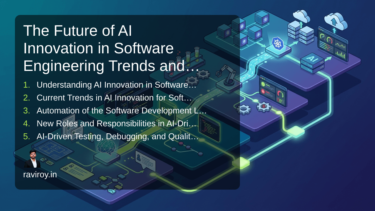 The Future of AI Innovation in Software Engineering Trends and Practices