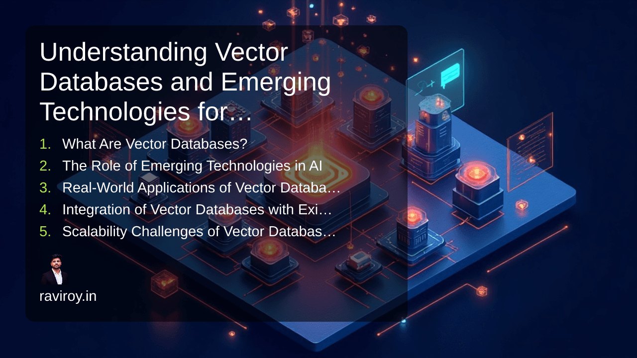 Understanding Vector Databases and Emerging Technologies for Real-Time AI
