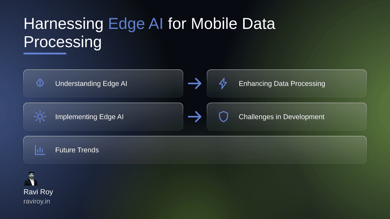 Harnessing Edge AI for Real-Time Data Processing in Mobile Apps