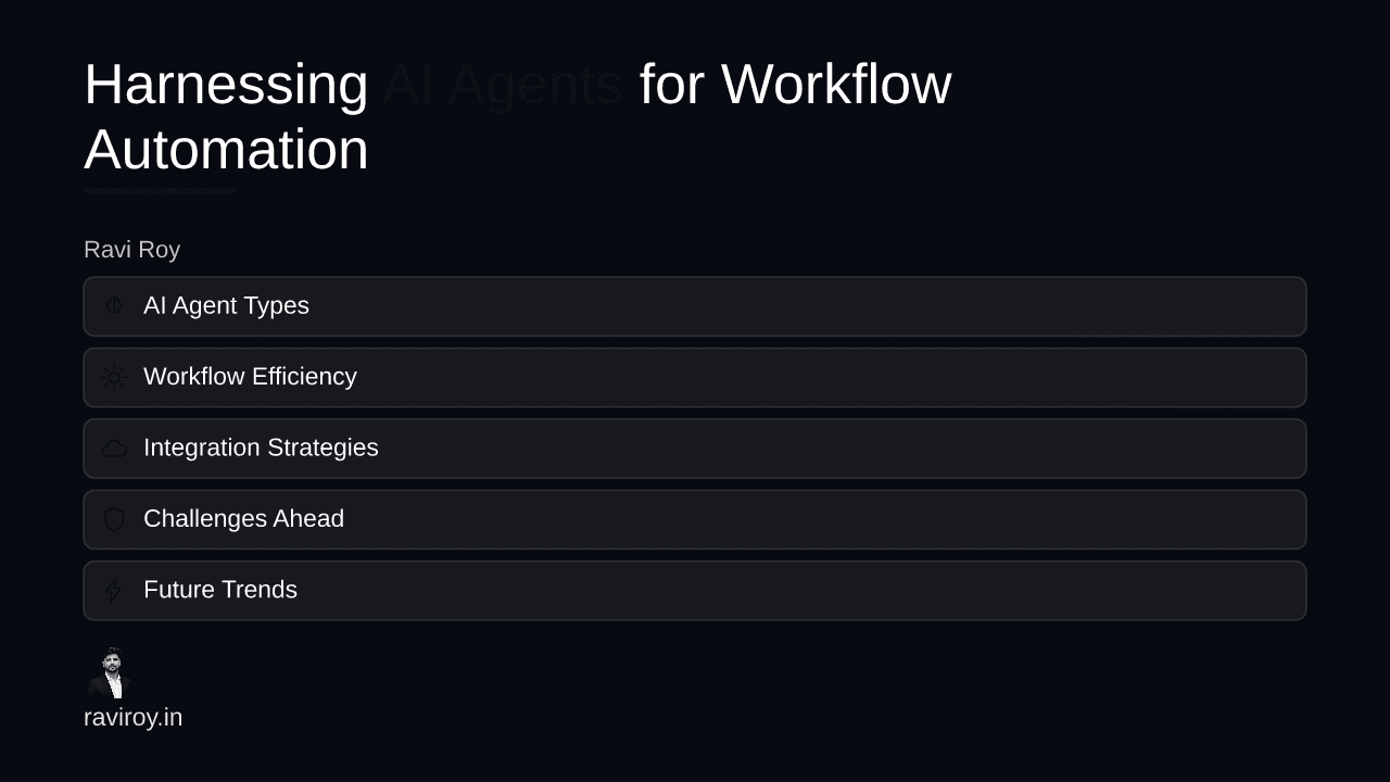 Harnessing AI Agents for Enhanced Workflow Automation Success