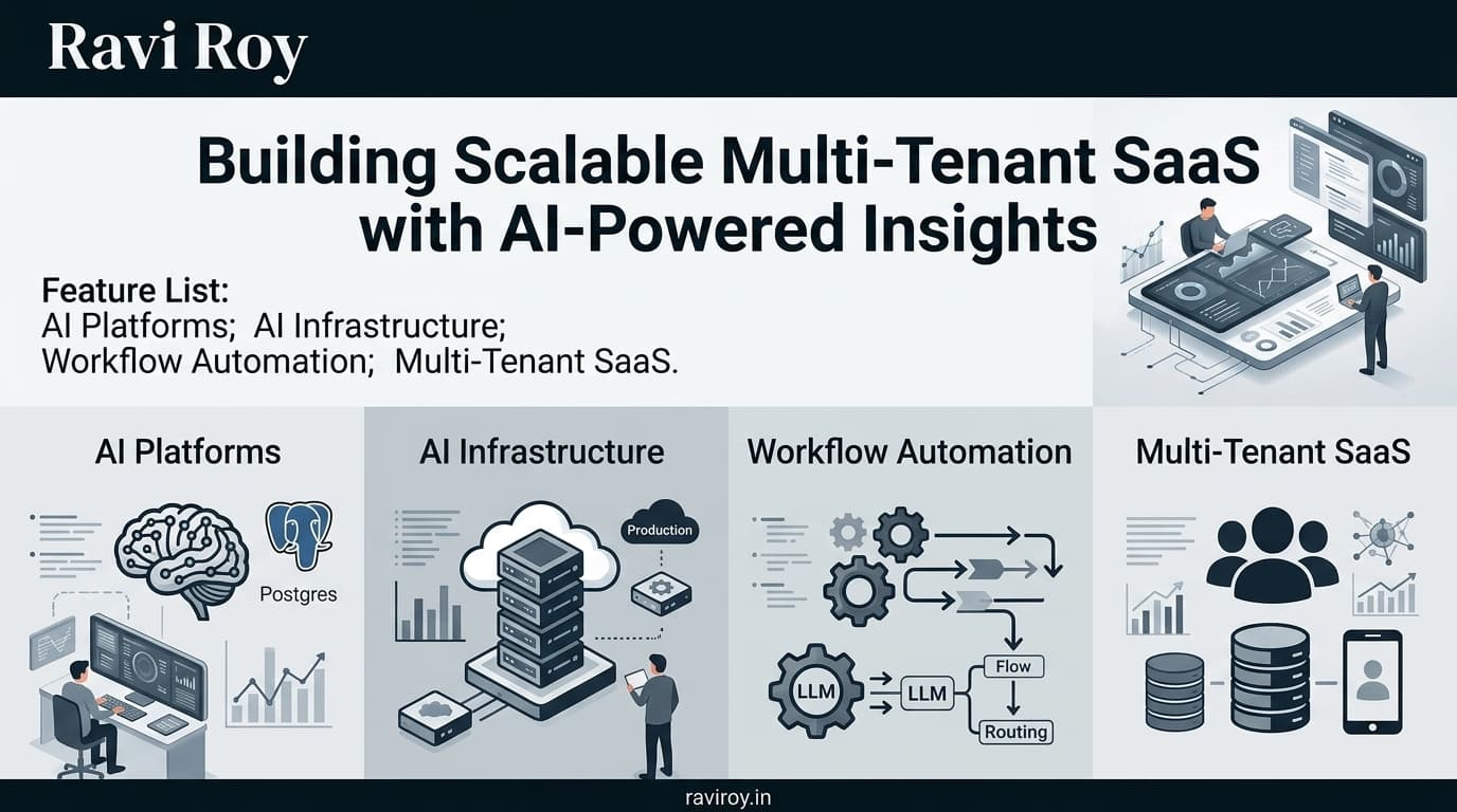 Building Scalable Multi-Tenant SaaS with AI-Powered Insights