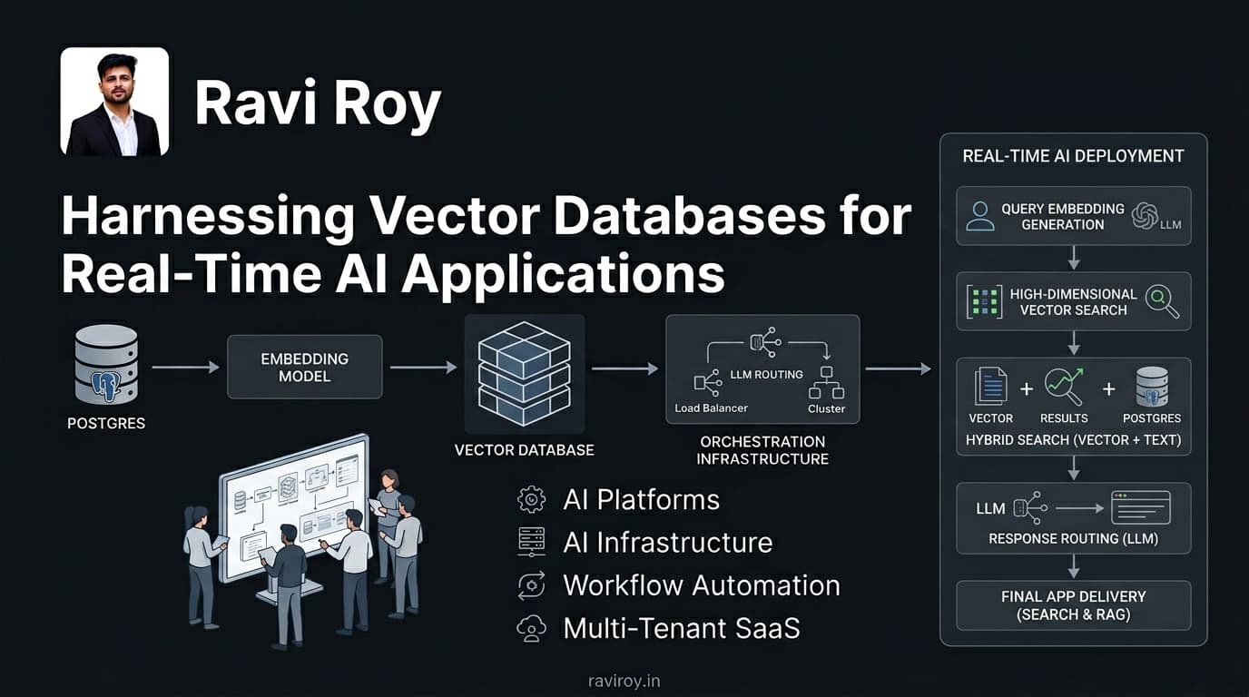 Harnessing Vector Databases for Real-Time AI Applications