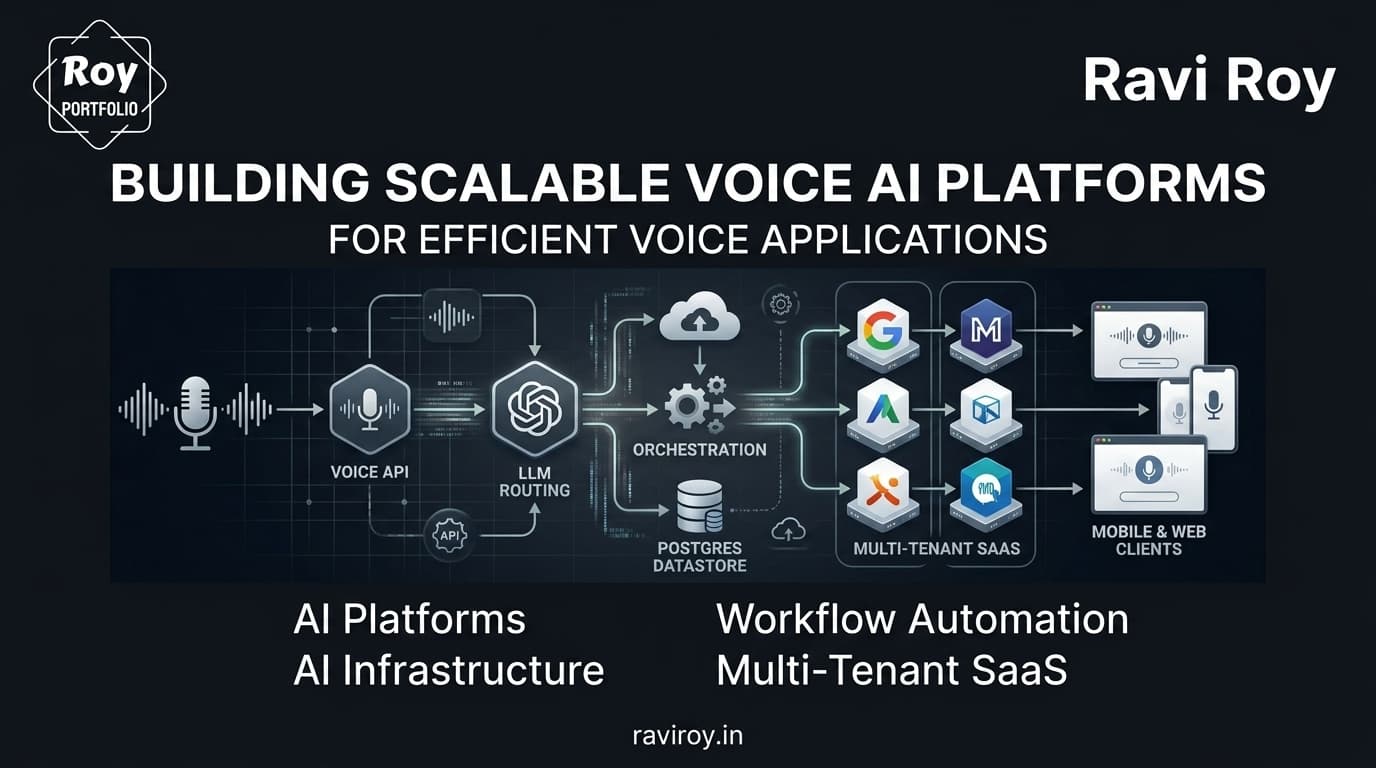 Building Scalable Voice AI Platforms for Efficient Voice Applications