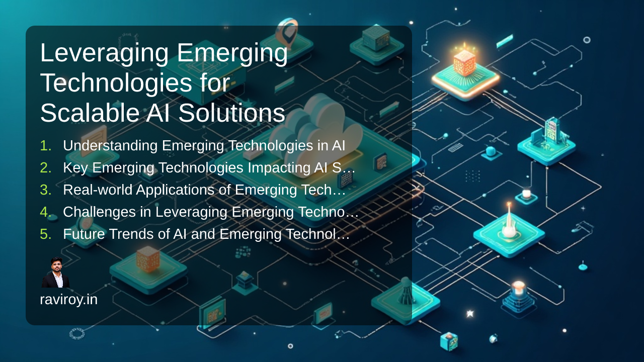 Leveraging Emerging Technologies for Scalable AI Solutions