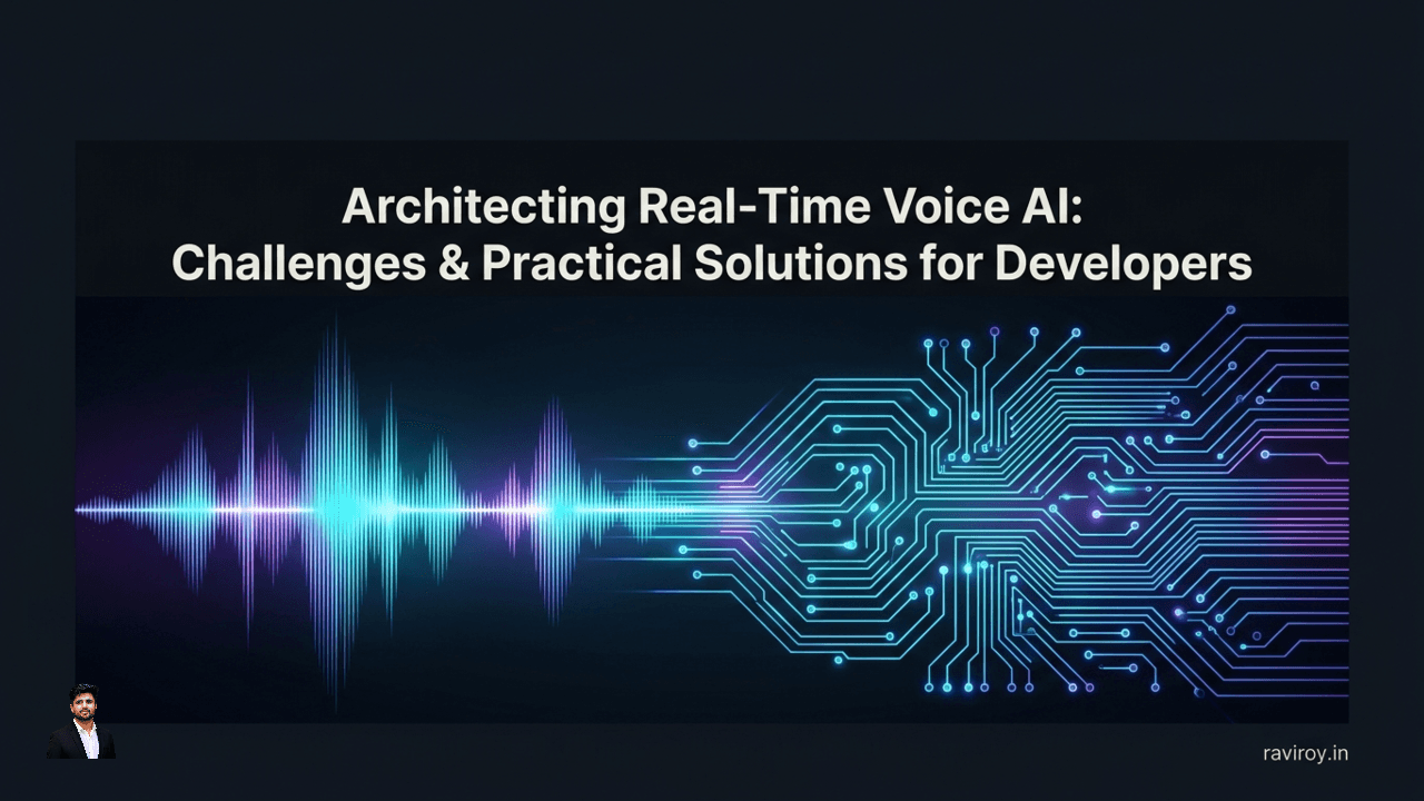 Architecting Real-Time Voice AI: Challenges & Practical Solutions for Developers