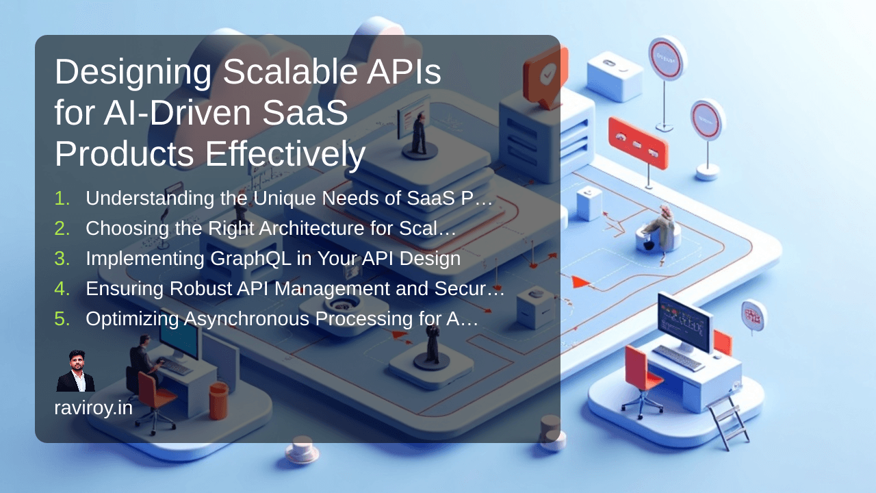Designing Scalable APIs for AI-Driven SaaS Products Effectively