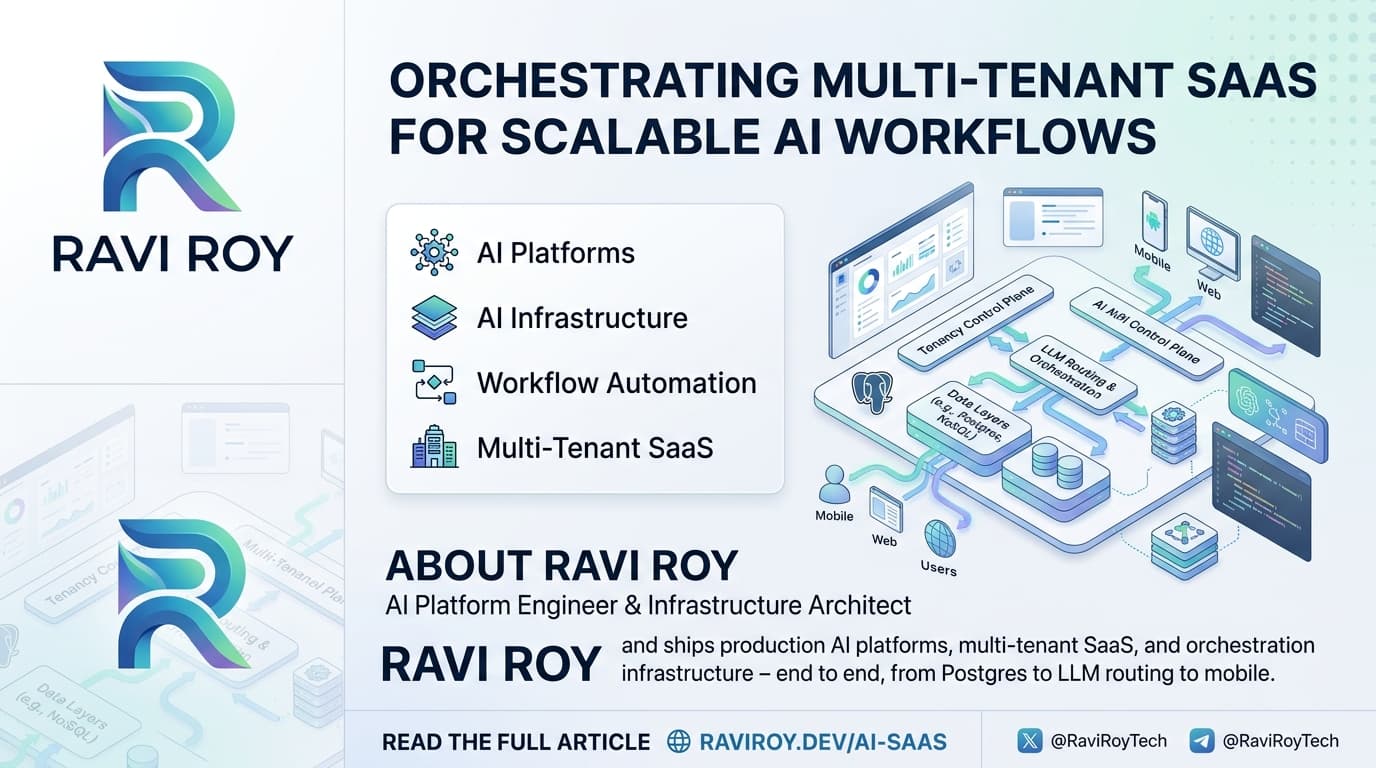 Orchestrating Multi-Tenant SaaS for Scalable AI Workflows