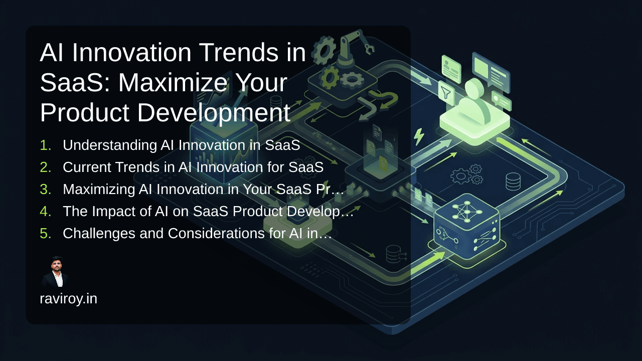AI Innovation Trends in SaaS: Maximize Your Product Development