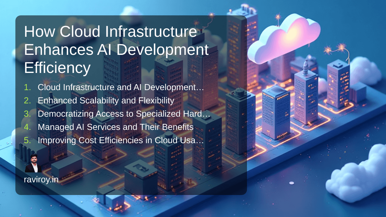 How Cloud Infrastructure Enhances AI Development Efficiency