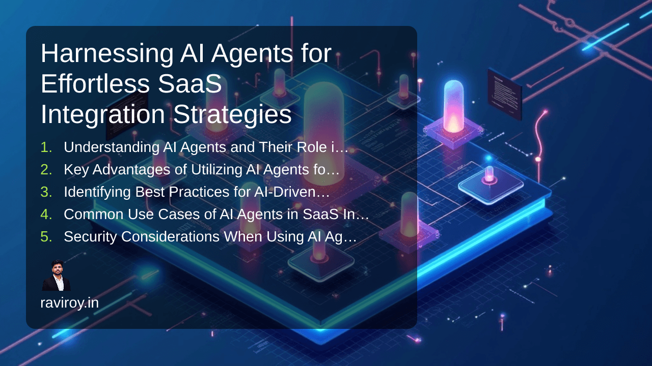Harnessing AI Agents for Effortless SaaS Integration Strategies